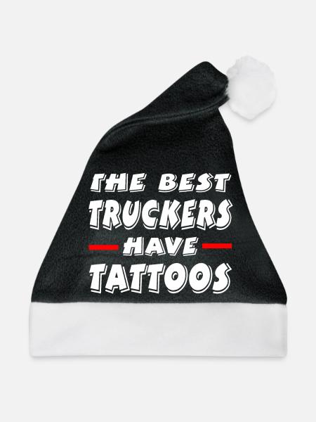 Truck - Weihnachtsmütze - Schwarz/Weiß