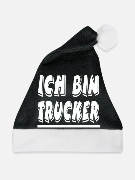 Trucker - Weihnachtsmütze - Schwarz/Weiß