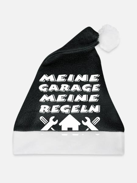 Garage - Weihnachtsmütze - Schwarz/Weiß