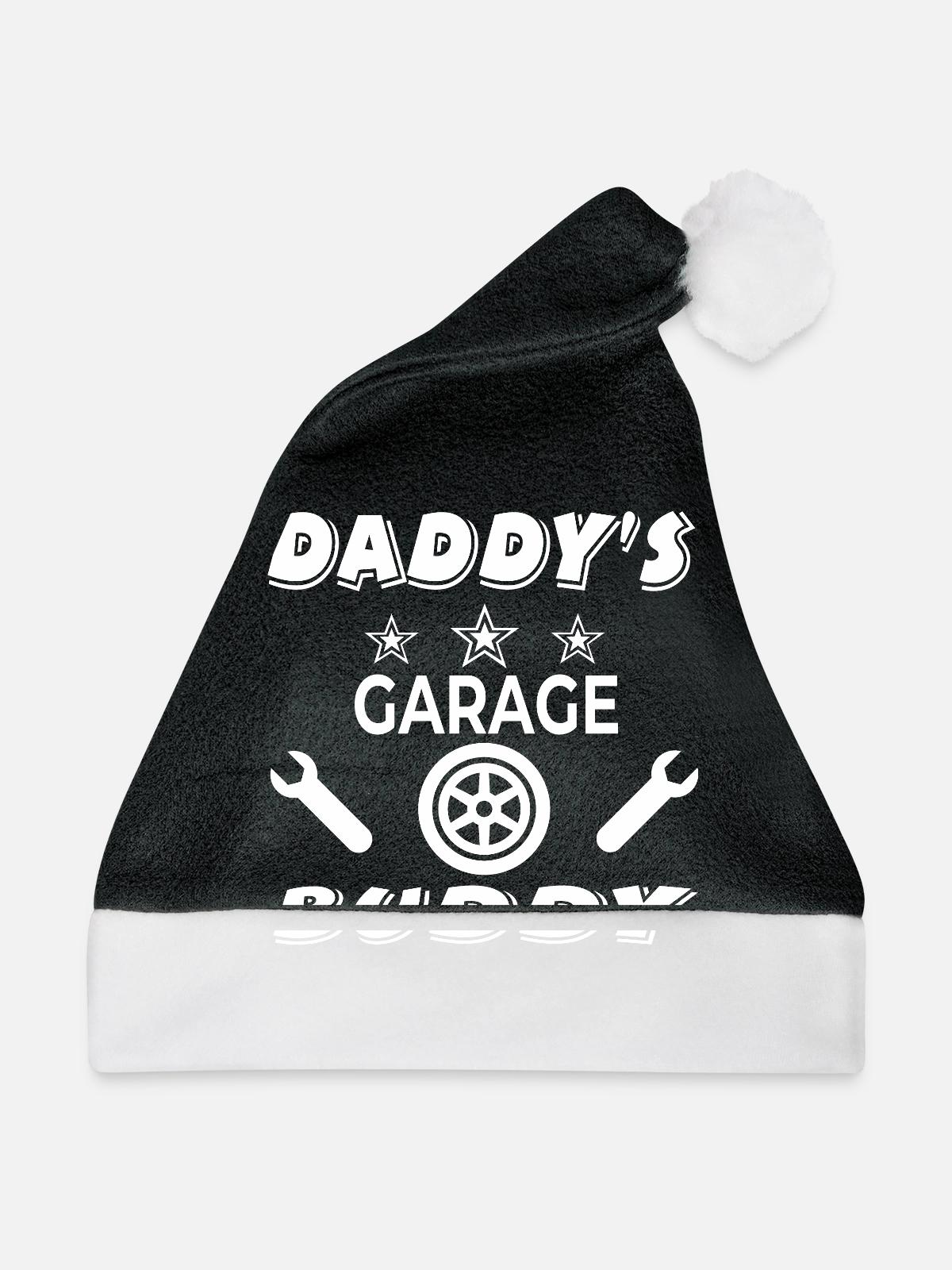 Garage - Weihnachtsmütze - Schwarz/Weiß - Vorne
