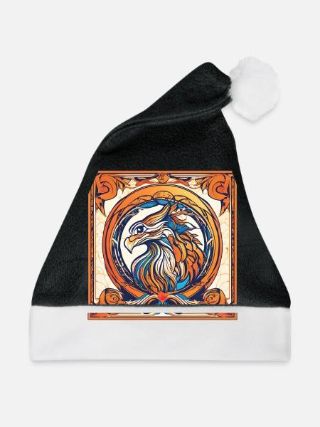 Eagle - Weihnachtsmütze - Schwarz/Weiß