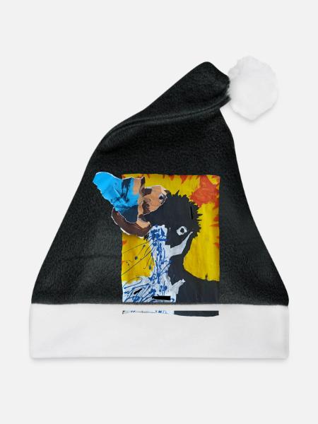 Luis art - Weihnachtsmütze - Schwarz/Weiß
