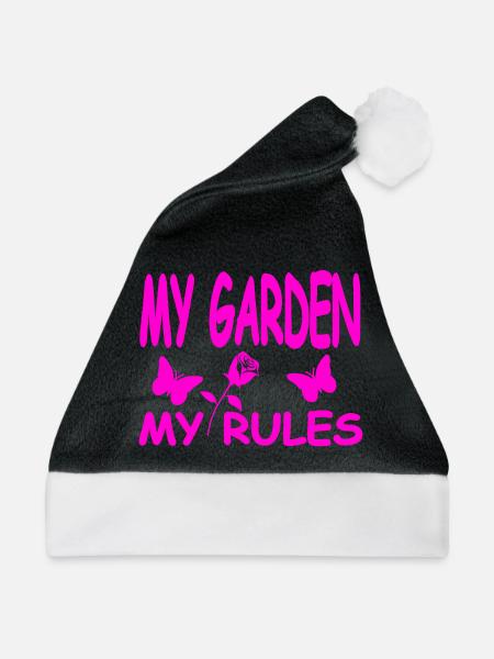 Garten - Weihnachtsmütze - Schwarz/Weiß