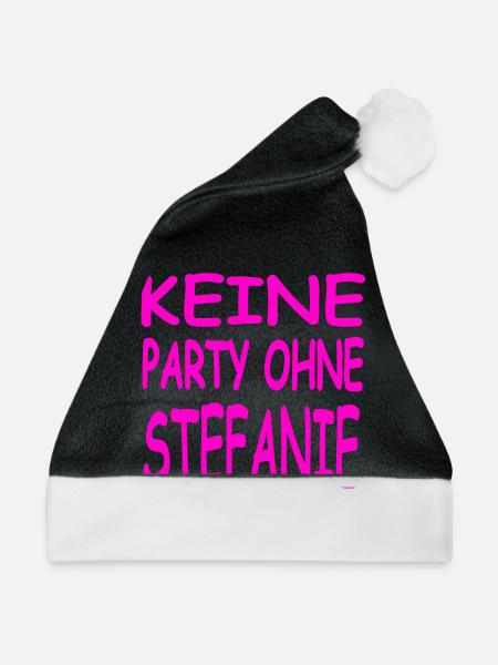 Party - Weihnachtsmütze - Schwarz/Weiß
