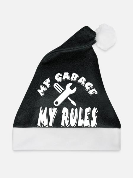 Garage - Weihnachtsmütze - Schwarz/Weiß