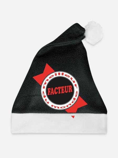 Bester FAKTOR - Weihnachtsmütze - Schwarz/Weiß