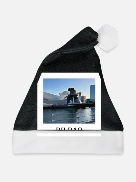 Bilbao - Weihnachtsmütze - Schwarz/Weiß