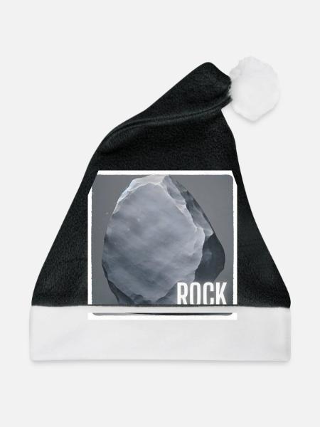 Rock Music - Weihnachtsmütze - Schwarz/Weiß