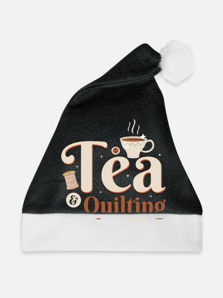 Tea & Quilting Quilter Sewing - Weihnachtsmütze - Schwarz/Weiß