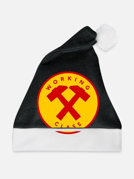 Arbeiterklasse - Weihnachtsmütze - Schwarz/Weiß