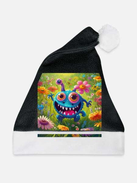 Freaks Monster - Weihnachtsmütze - Schwarz/Weiß