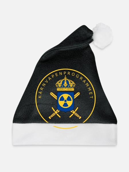 Das schwedische Atomwaffenprogramm - Weihnachtsmütze - Schwarz/Weiß
