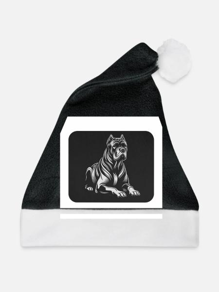 Canecorso - Weihnachtsmütze - Schwarz/Weiß