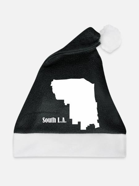 South L.A. weiß - Weihnachtsmütze - Schwarz/Weiß