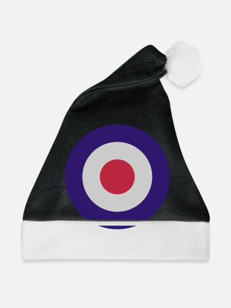 Mod target - Weihnachtsmütze - Schwarz/Weiß