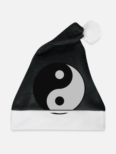 yingyang - Weihnachtsmütze - Schwarz/Weiß