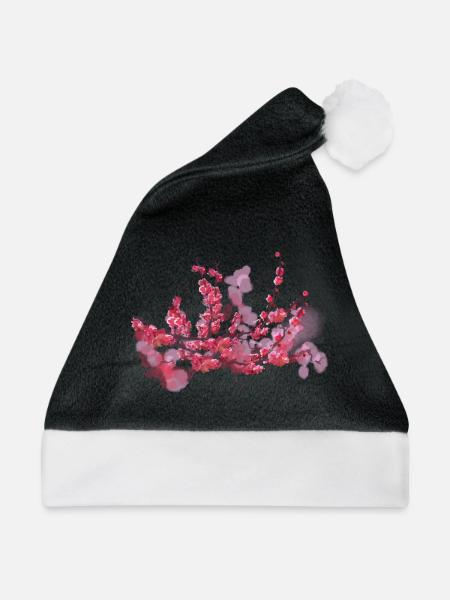 sakura - Weihnachtsmütze - Schwarz/Weiß