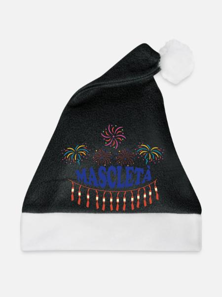 Mascletà Feuerwerk - Weihnachtsmütze - Schwarz/Weiß