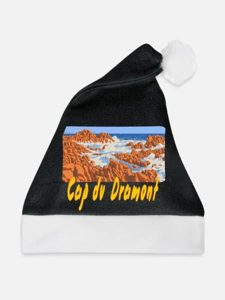 Cap du Dramont - Weihnachtsmütze - Schwarz/Weiß