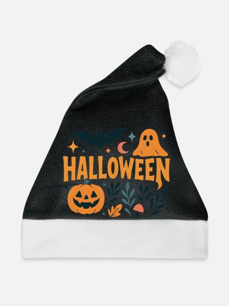 Classic Halloween - Weihnachtsmütze - Schwarz/Weiß