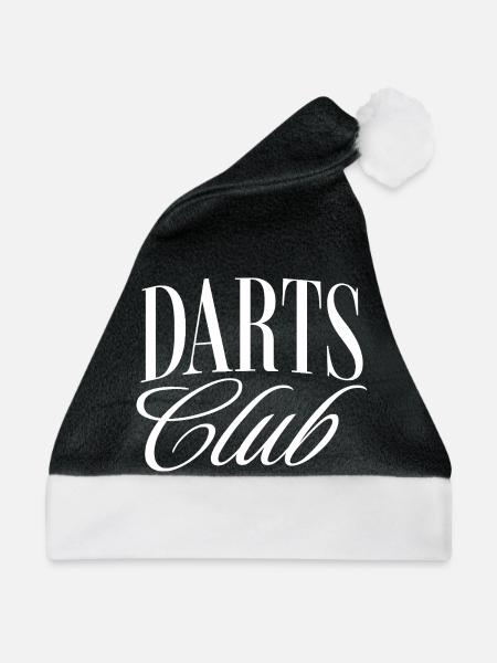 Darts Club - Weihnachtsmütze - Schwarz/Weiß
