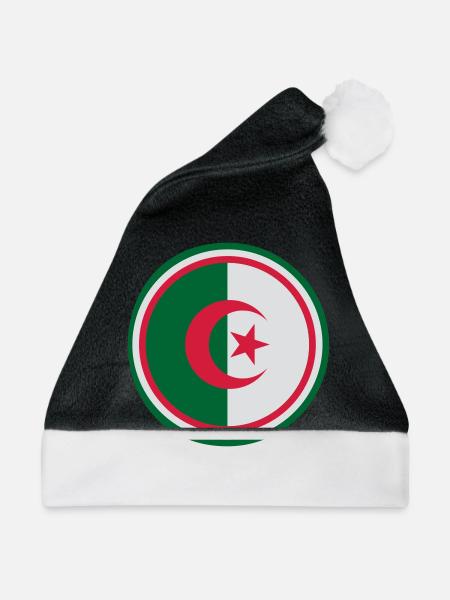 algerien - Weihnachtsmütze - Schwarz/Weiß
