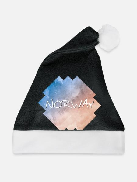 Norway - Norwegen - Weihnachtsmütze - Schwarz/Weiß