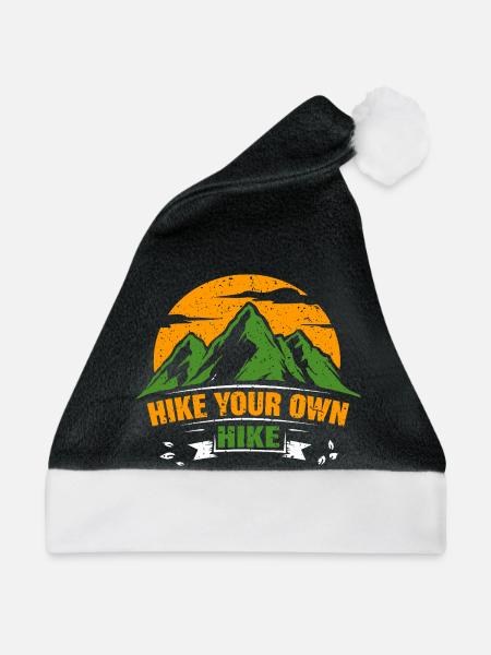 Hike Your Own Hike  - Weihnachtsmütze - Schwarz/Weiß