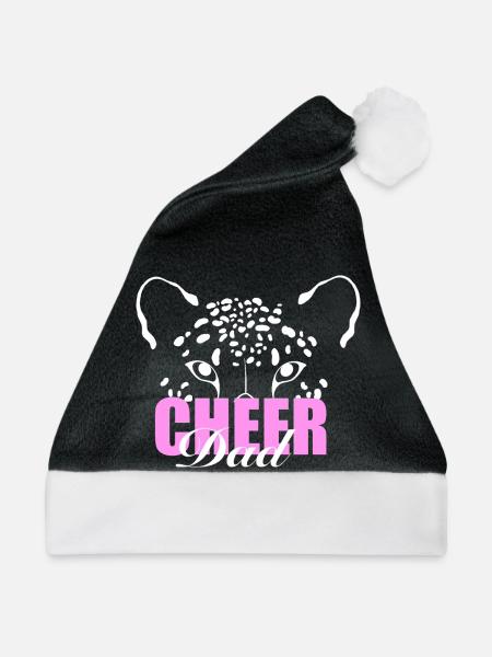 Cheer Dad - Weihnachtsmütze - Schwarz/Weiß