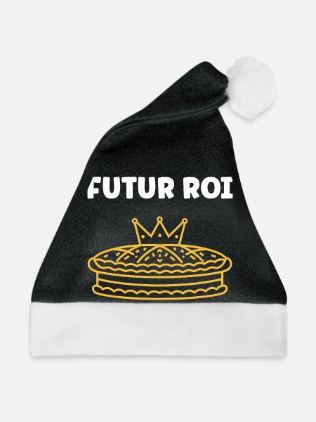 Humor galette des rois - Weihnachtsmütze - Schwarz/Weiß