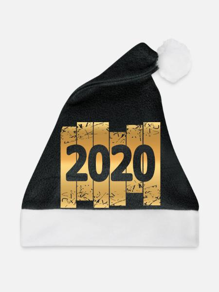 2020 - Weihnachtsmütze - Schwarz/Weiß