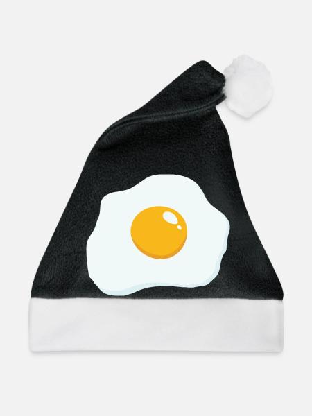 Sunny Side Up - Weihnachtsmütze - Schwarz/Weiß