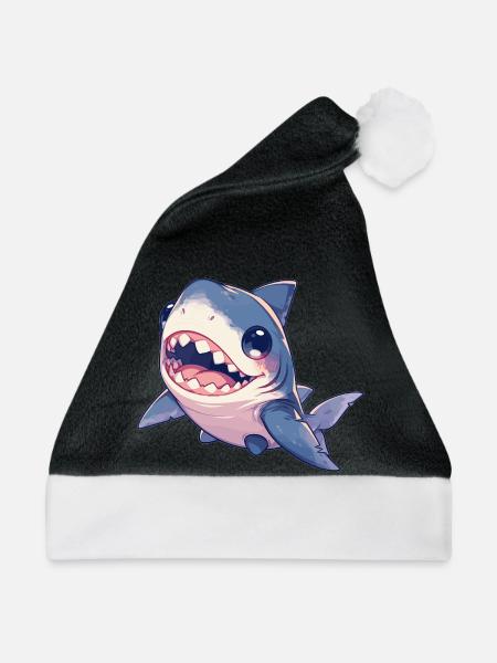 Haie Hai - Weihnachtsmütze - Schwarz/Weiß