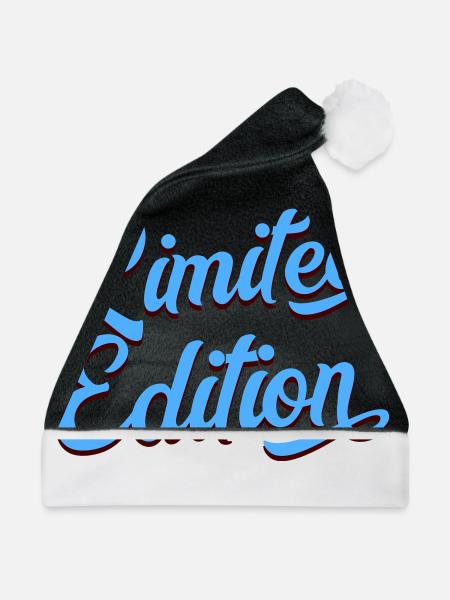 limited edition - Weihnachtsmütze - Schwarz/Weiß