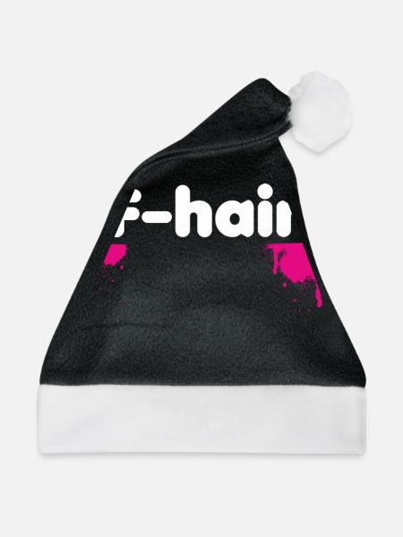 F-Hain Berlin - Weihnachtsmütze - Schwarz/Weiß - Vorne
