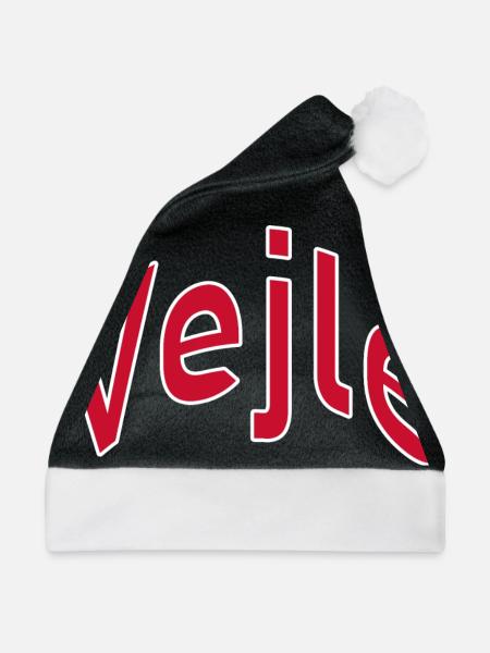 Vejle - Weihnachtsmütze - Schwarz/Weiß