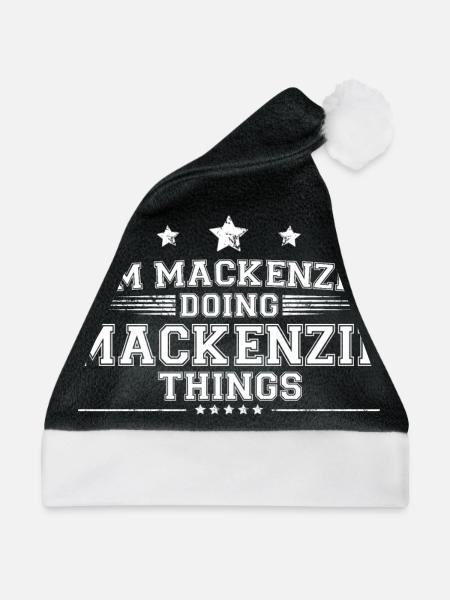 Mackenzie - Weihnachtsmütze - Schwarz/Weiß