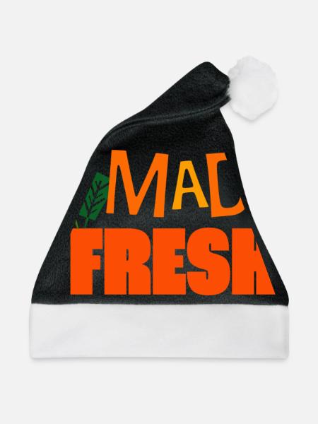 Made Fresh - Weihnachtsmütze - Schwarz/Weiß