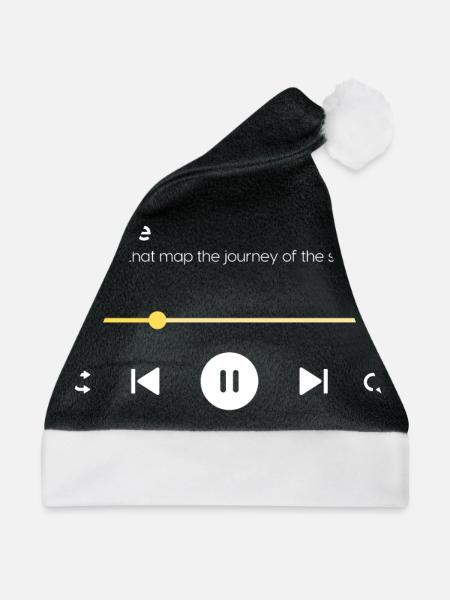 Trance - Weihnachtsmütze - Schwarz/Weiß