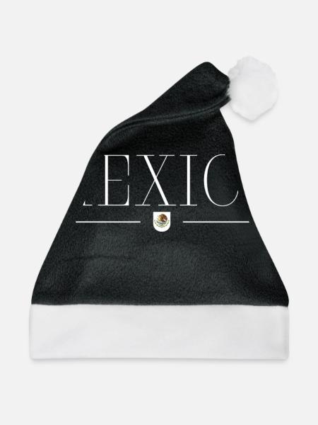 Ich liebe Mexico - Weihnachtsmütze - Schwarz/Weiß
