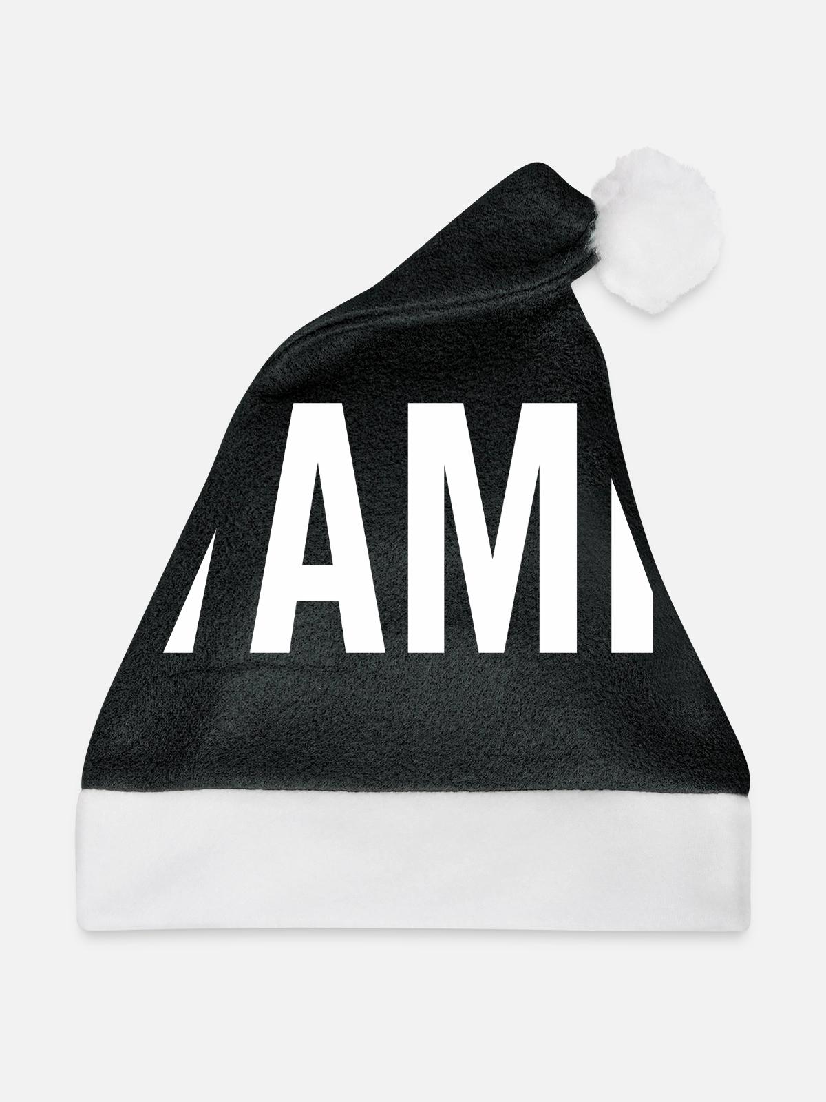 Vamp - Weihnachtsmütze - Schwarz/Weiß - Vorne