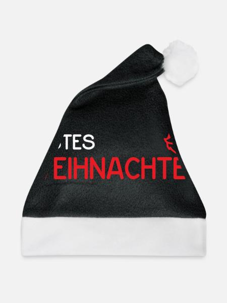 Mein erstes Weihnachten - Weihnachtsmütze - Schwarz/Weiß