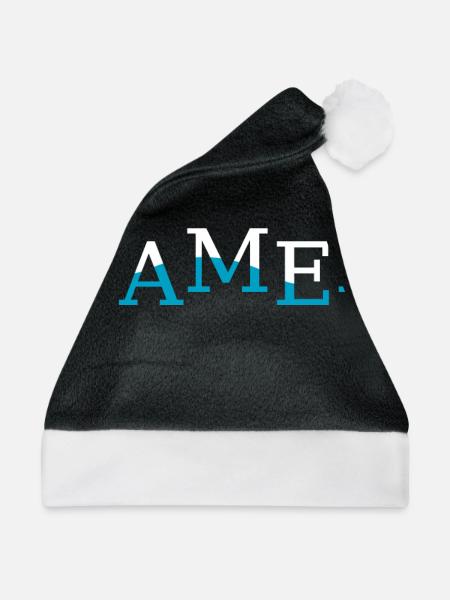 Game Gaming PC - Weihnachtsmütze - Schwarz/Weiß