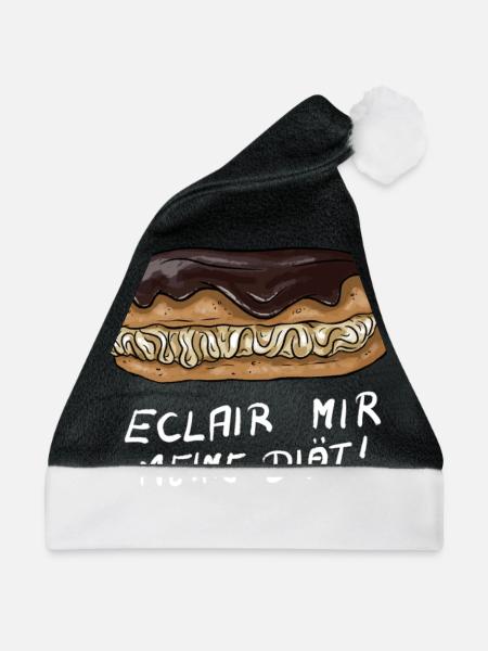 Eclair - Weihnachtsmütze - Schwarz/Weiß