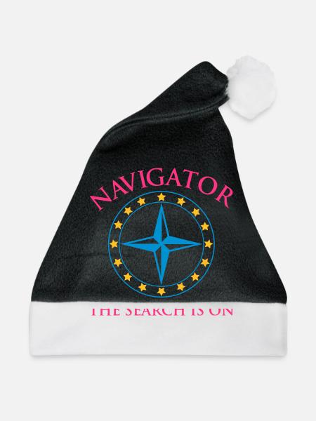 Navigator - Weihnachtsmütze - Schwarz/Weiß
