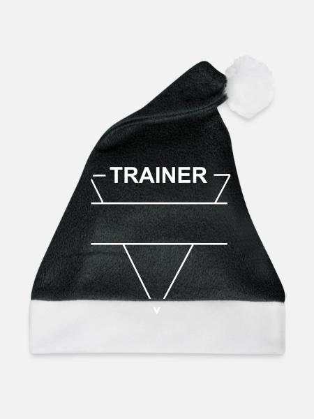 Trainer - Weihnachtsmütze - Schwarz/Weiß