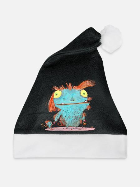 Monster Mamma - Weihnachtsmütze - Schwarz/Weiß