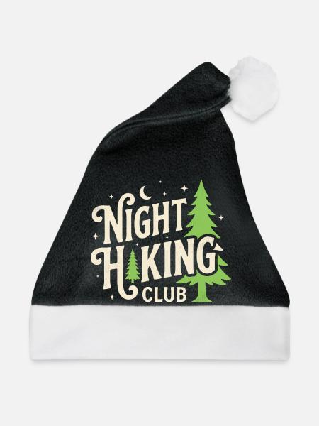 Outdoor-Abenteuer – Nachtwanderclub - Weihnachtsmütze - Schwarz/Weiß