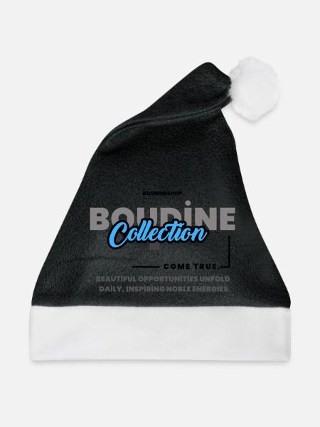 Kollektion Boudine - Weihnachtsmütze - Schwarz/Weiß