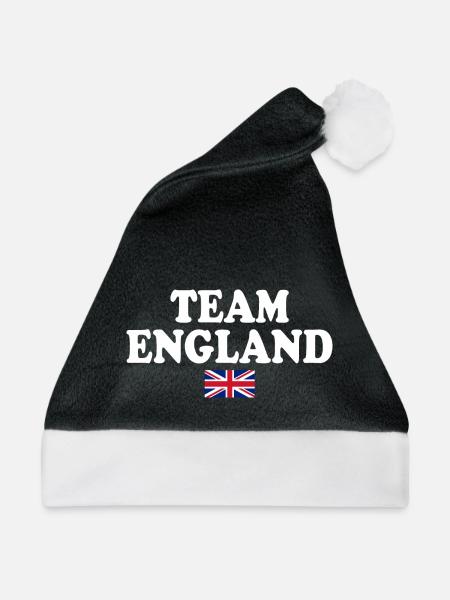 England - Weihnachtsmütze - Schwarz/Weiß
